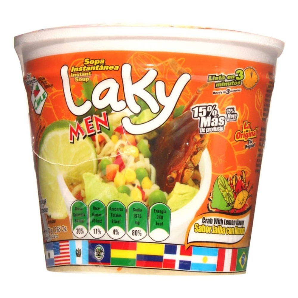 SOPA LAKY JAIBA CON LIMÓN
