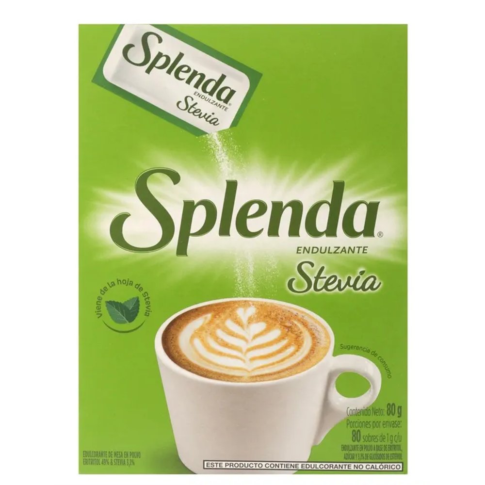 SPLENDA STEVIA 80X1g