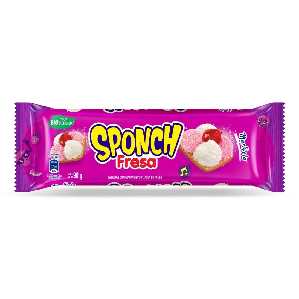 SPONCH FRESA 90g