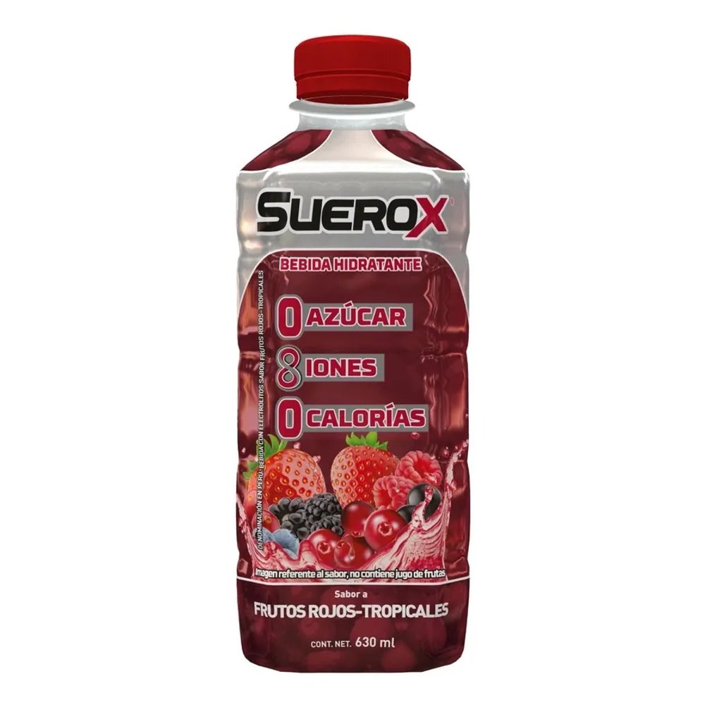 SUEROX FRUTOS ROJOS 630mL