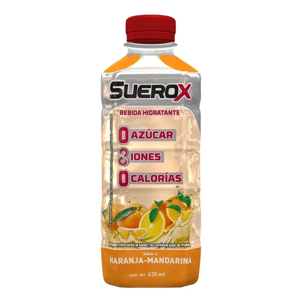 SUEROX NARANJA MANDARINA 630mL