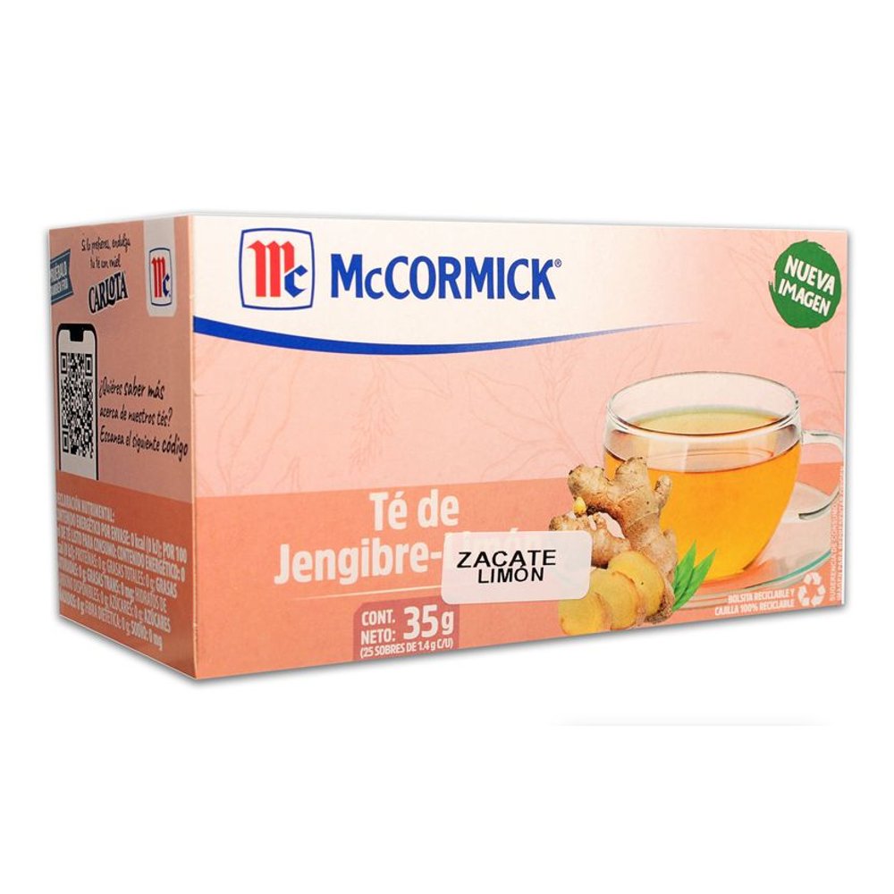 MCCORMICK TÉ DE JENGIBRE 35G/25U