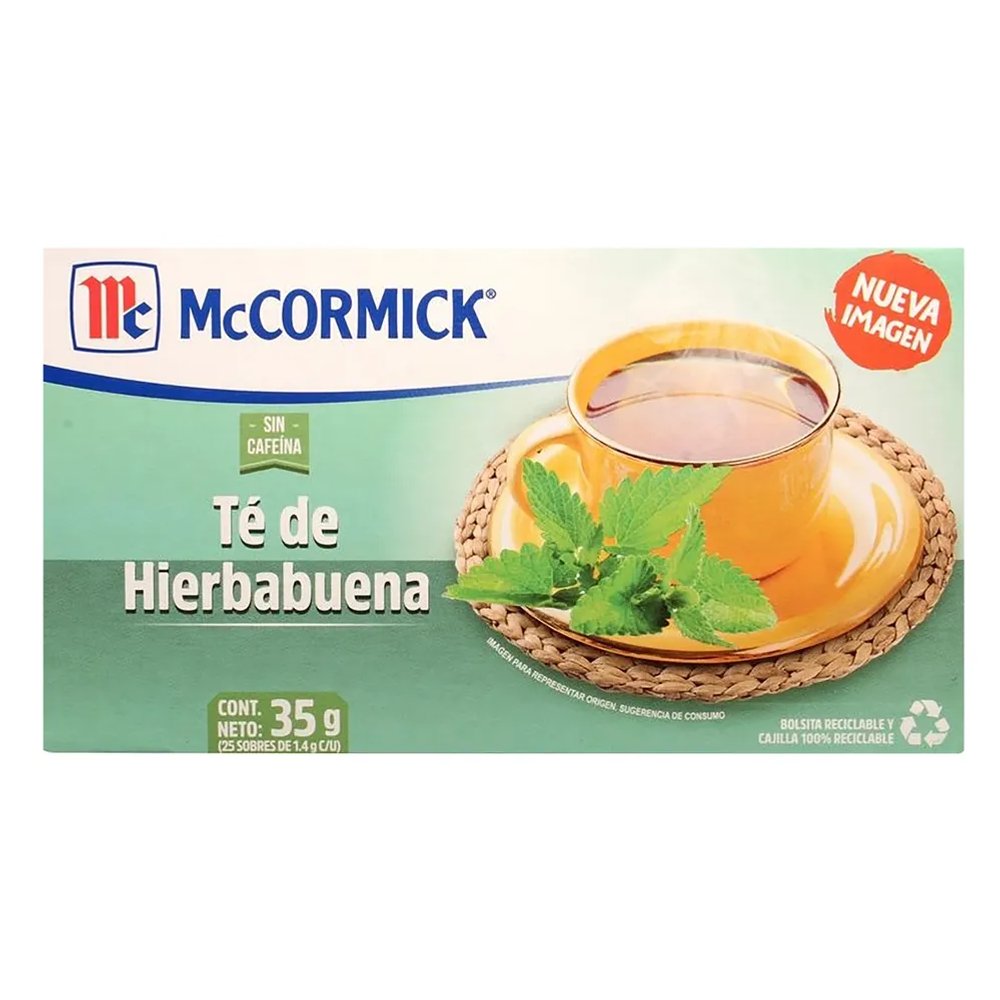 MCCORMICK TE DE HIERBABUENA 35G