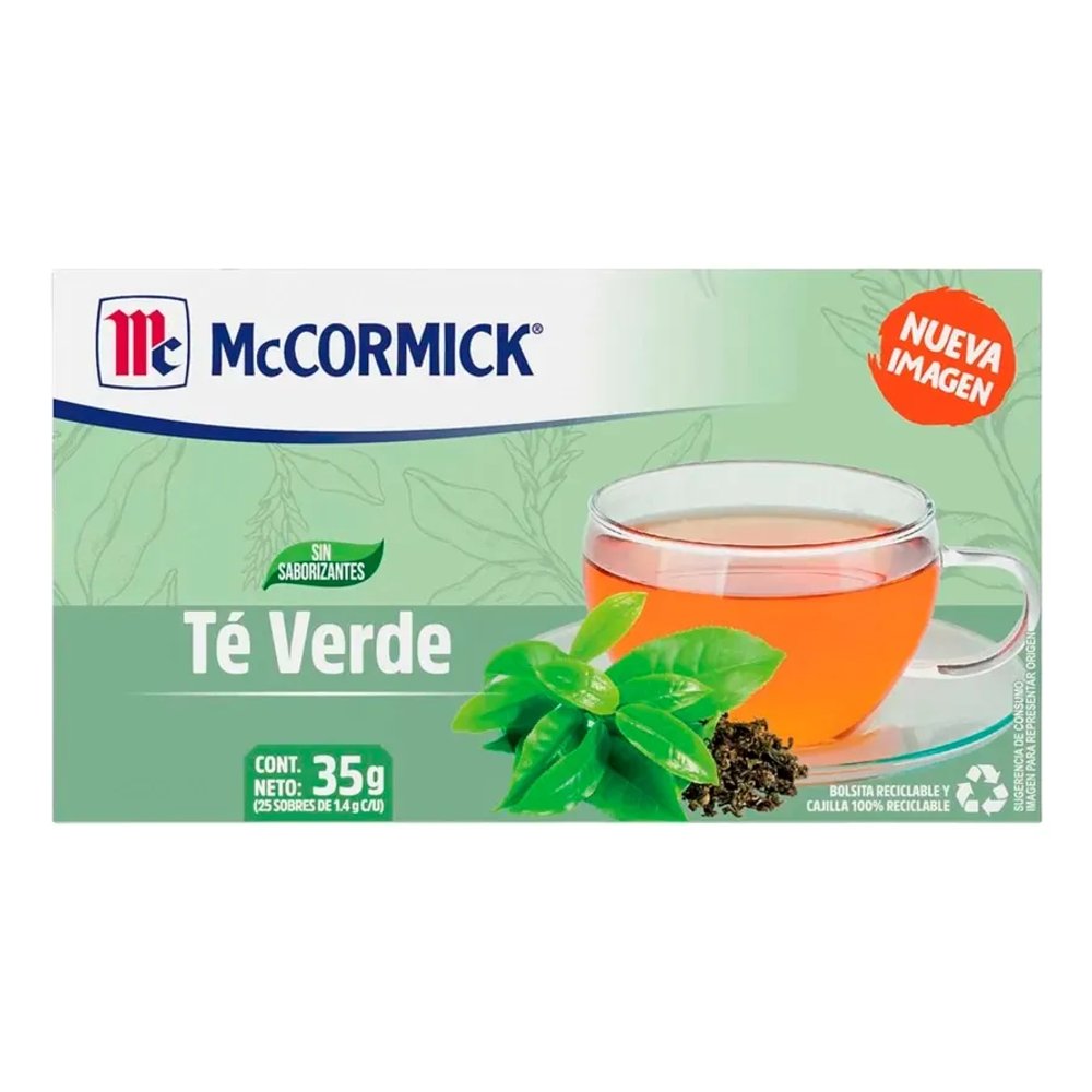 MCCORMICK TE VERDE 35G/25U