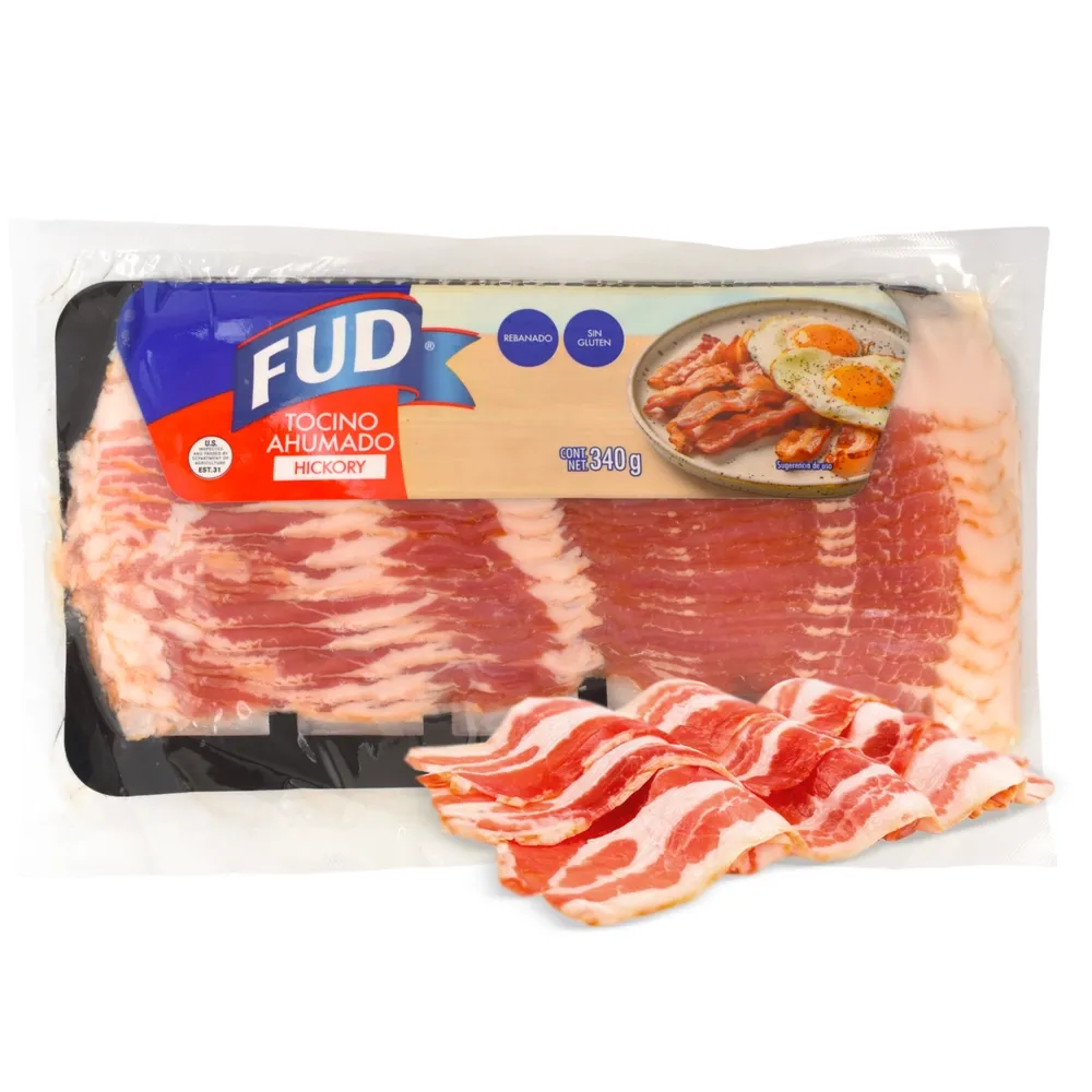 TOCINO AHUMADO HICKORY 340g