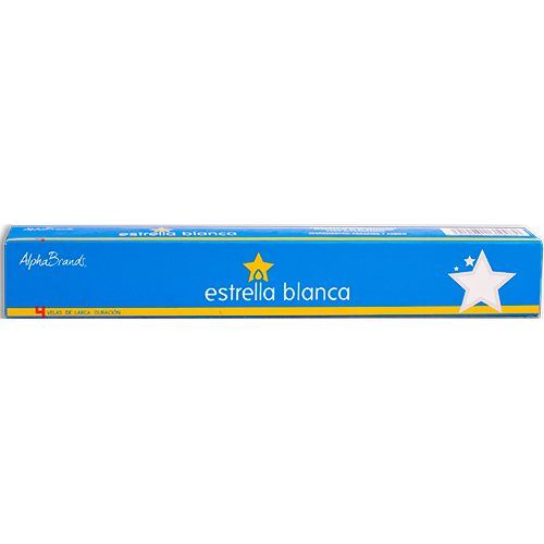 VELAS ESTRELLA BLANCA NO.4 1/24