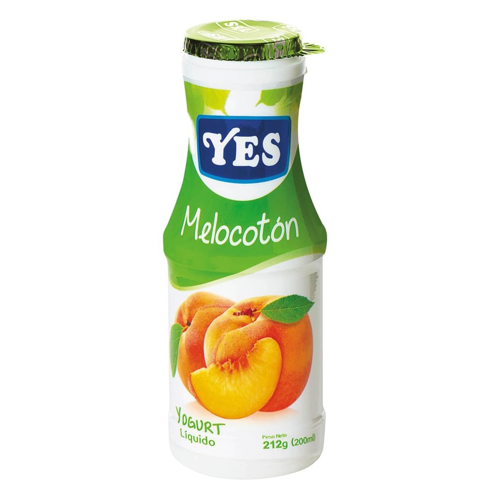 YOGURT LIQUIDO YES MELOCOTON 212g