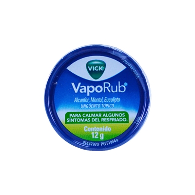 VICK VAPORUB LATA 12g