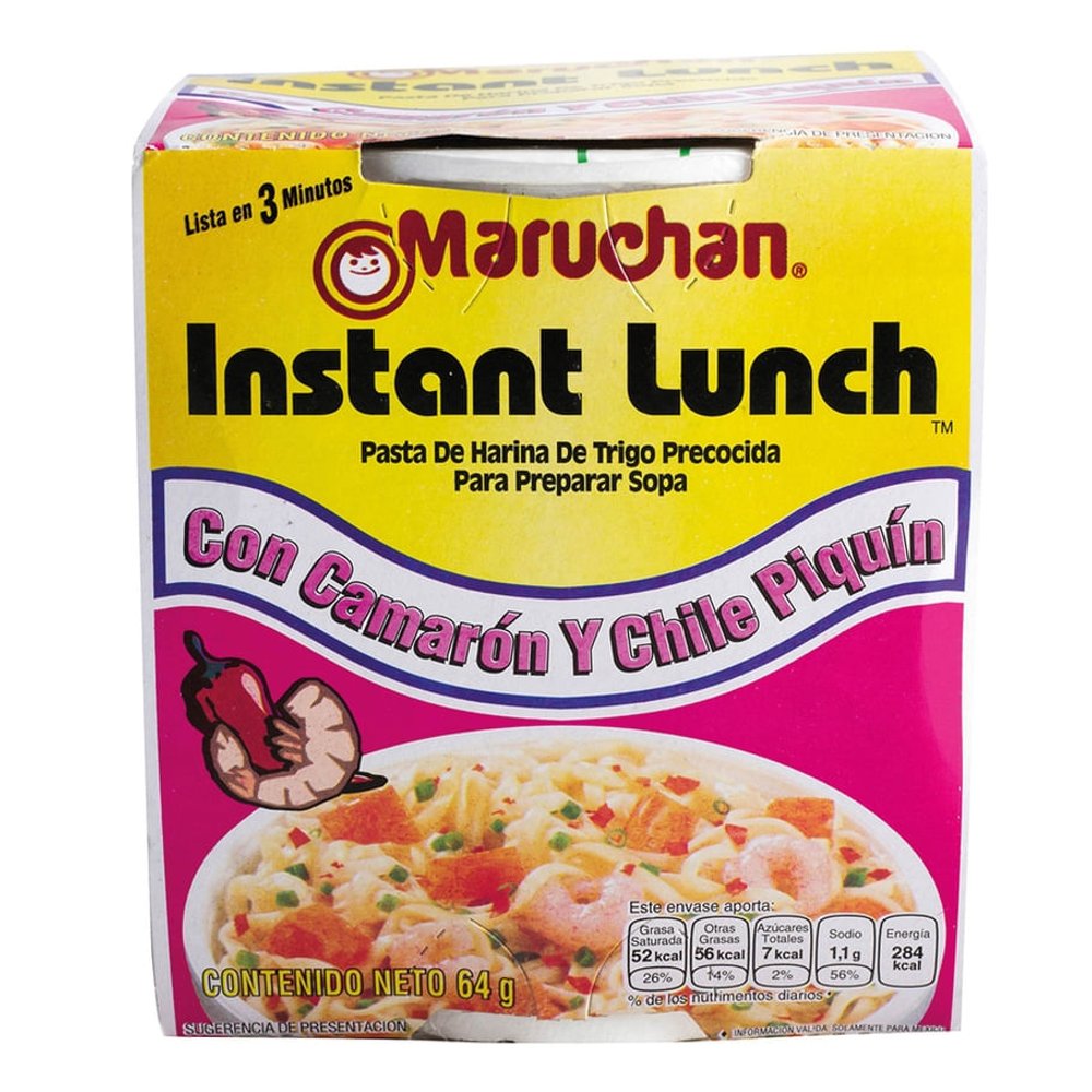 SOPA MARUCHAN CAMARON C/CHILE 64g