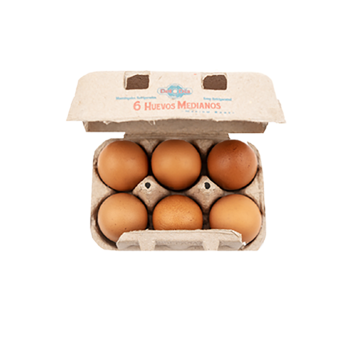 Huevo Mr. Egg Mediano 6U
