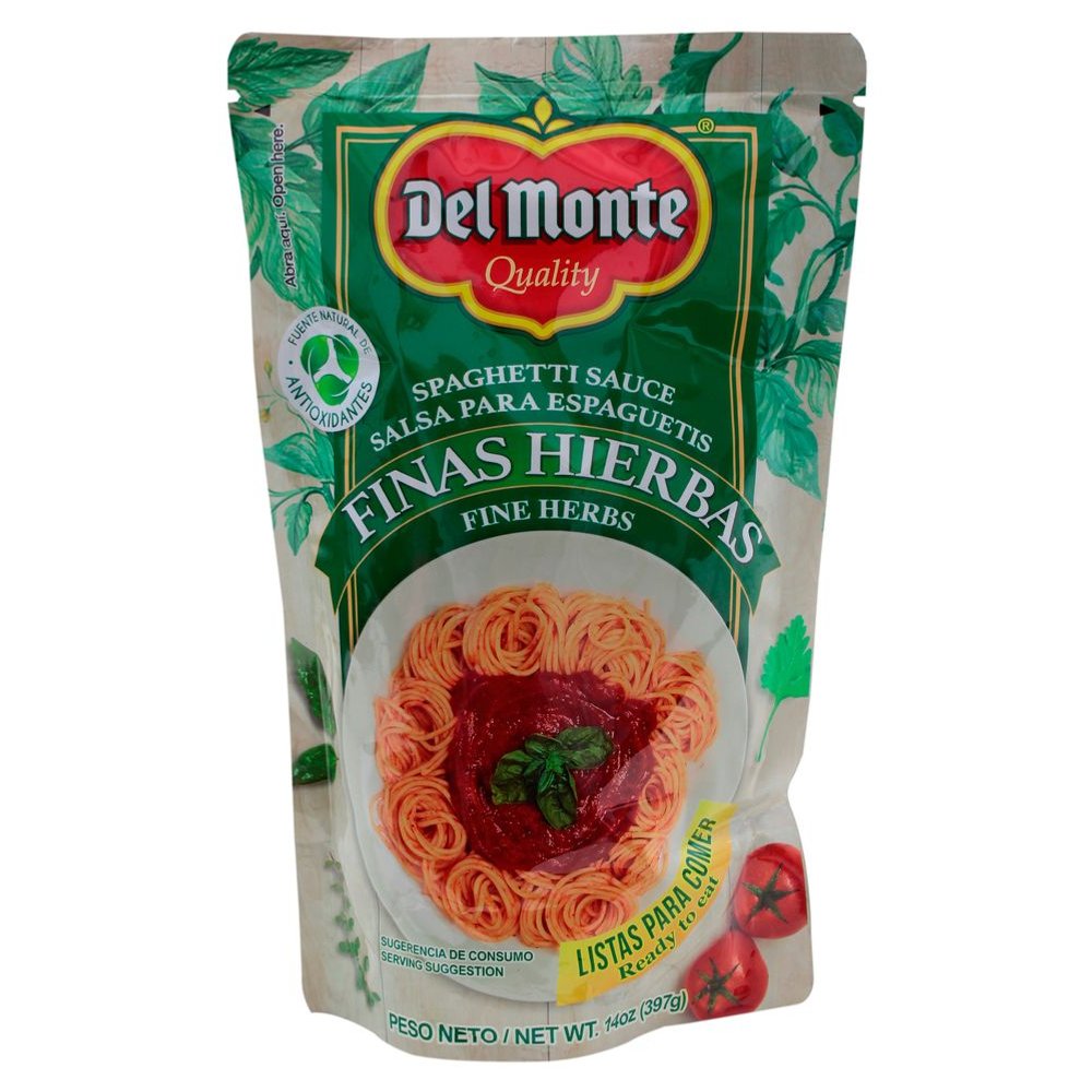 Del Monte Salsa Spa Hierbas 14oz