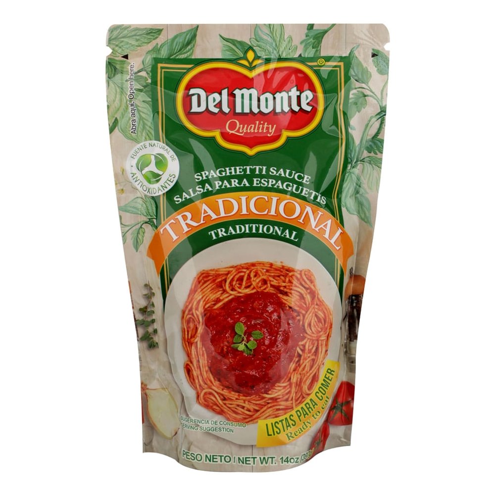 Del Monte Salsa para Spaguetis Tradicional