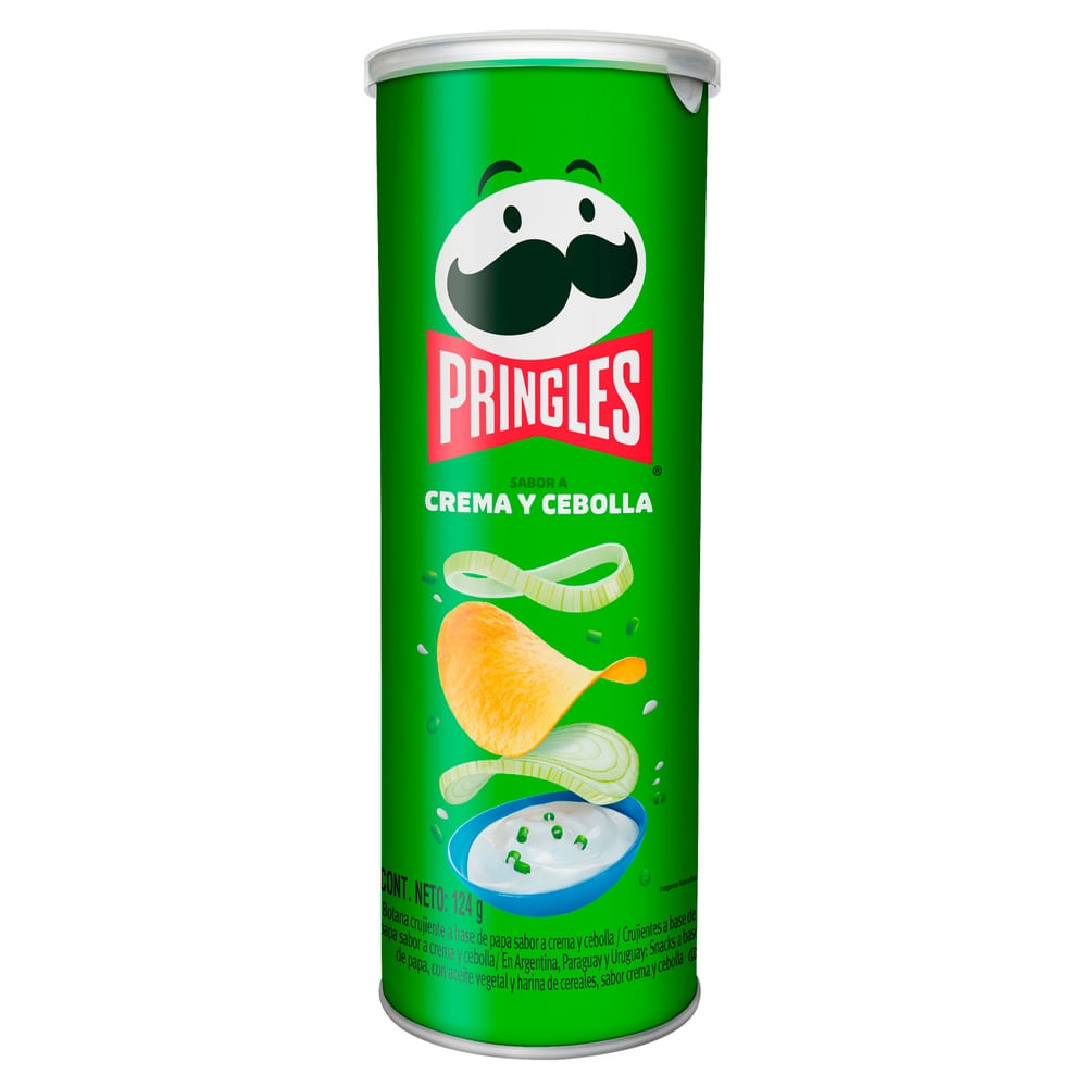 PRINGLES CREMA Y ESPECIAS 124g