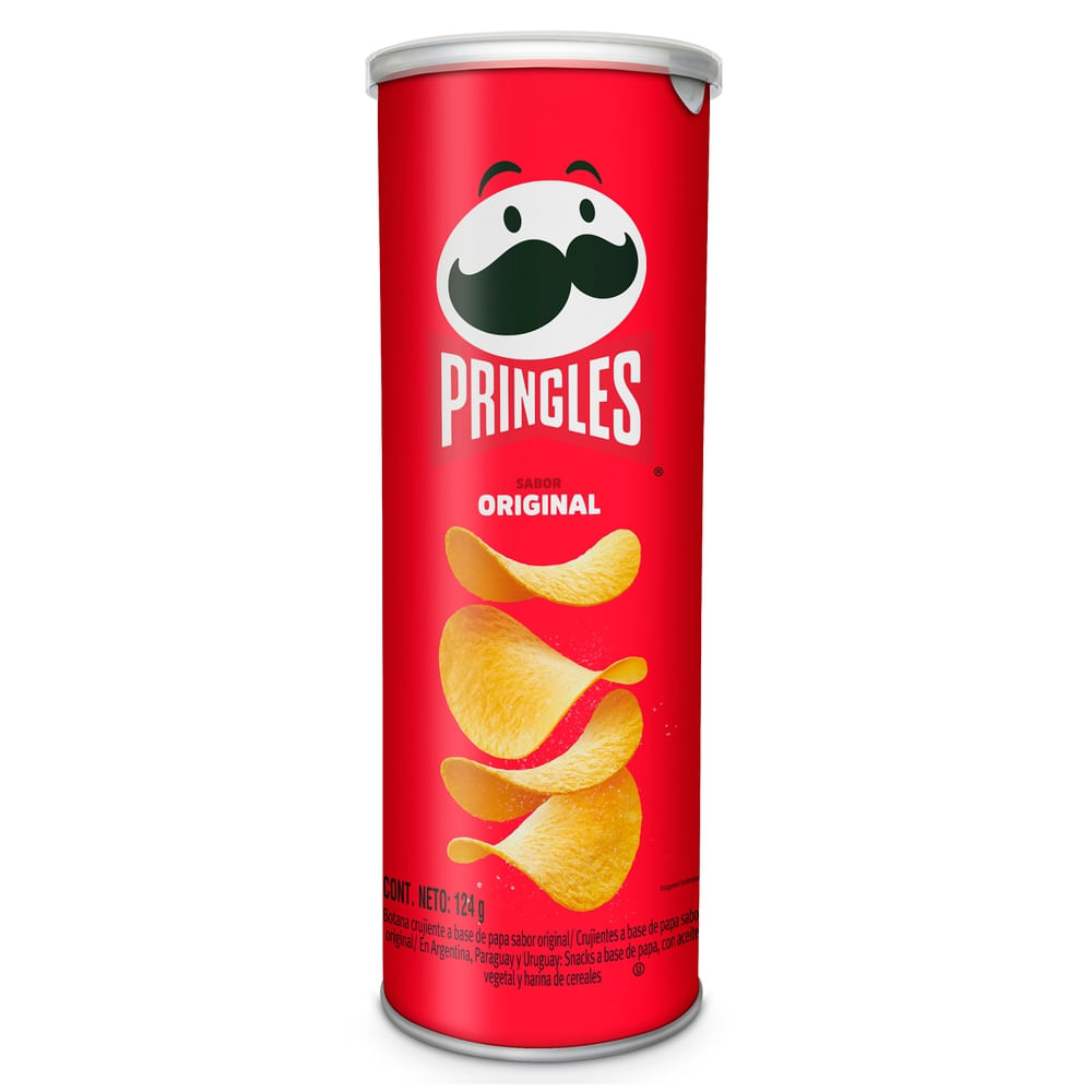 PRINGLES ORIG 124g