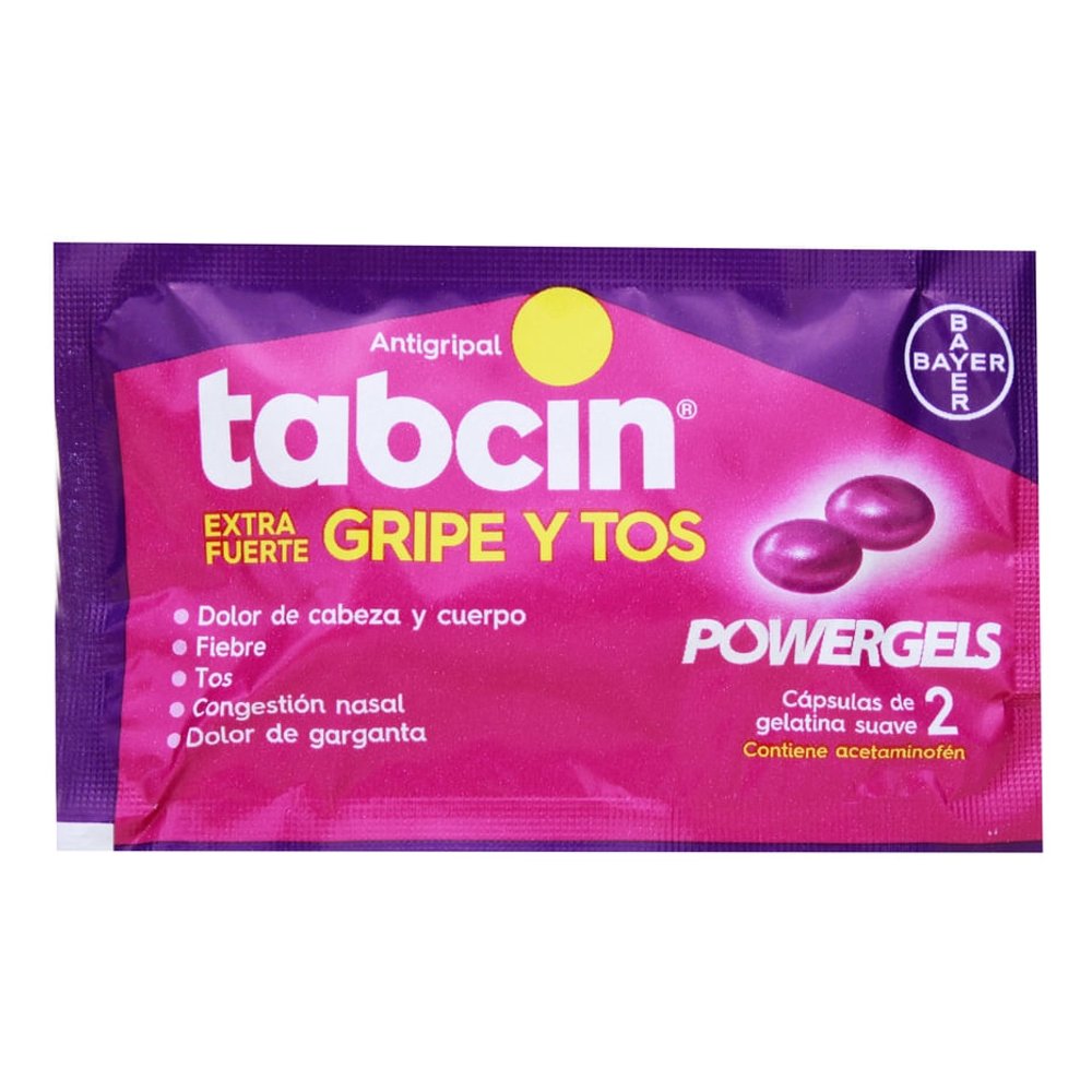 TABCIN GRIPE Y TOS CAP 2'