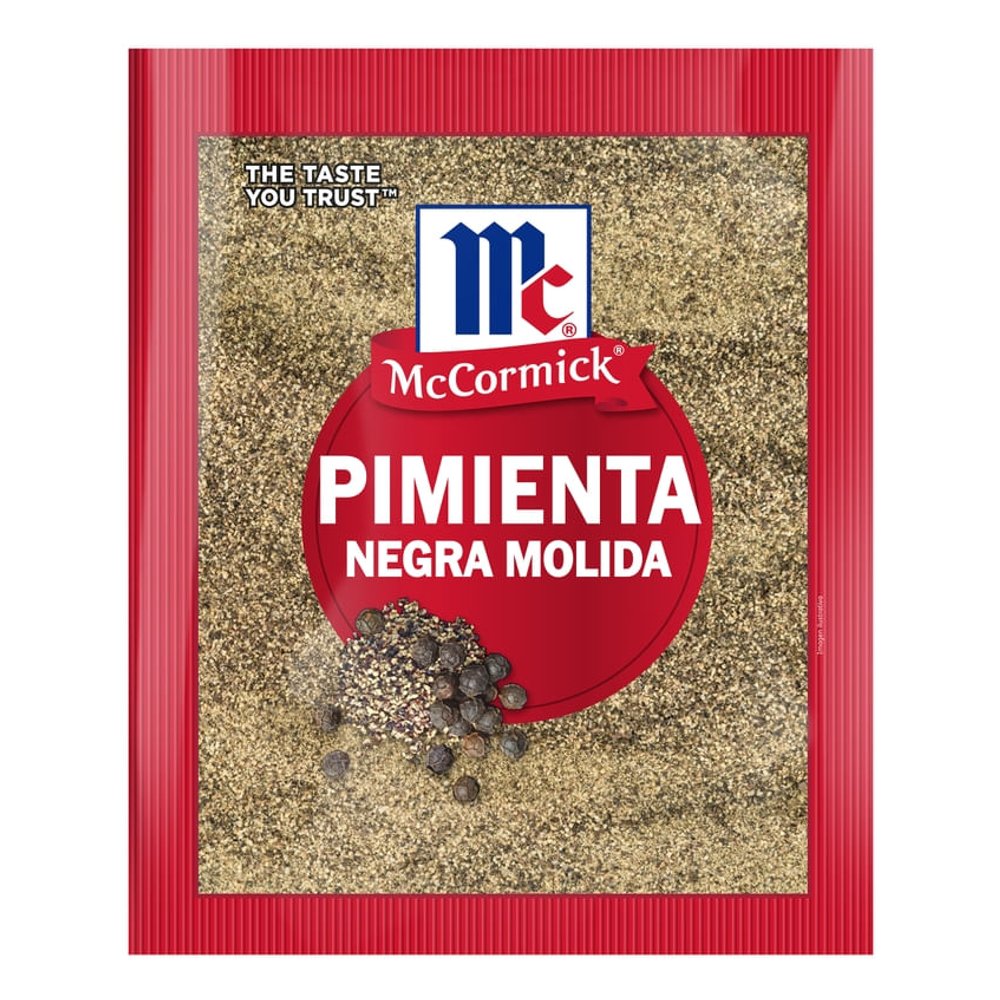 PIMIENTA NEGRA MOLIDA (28g) McCORNICK
