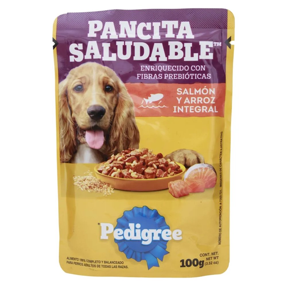 PEDIGREE PANCITA SALUDABLE PAVO-ZANAH (100g)