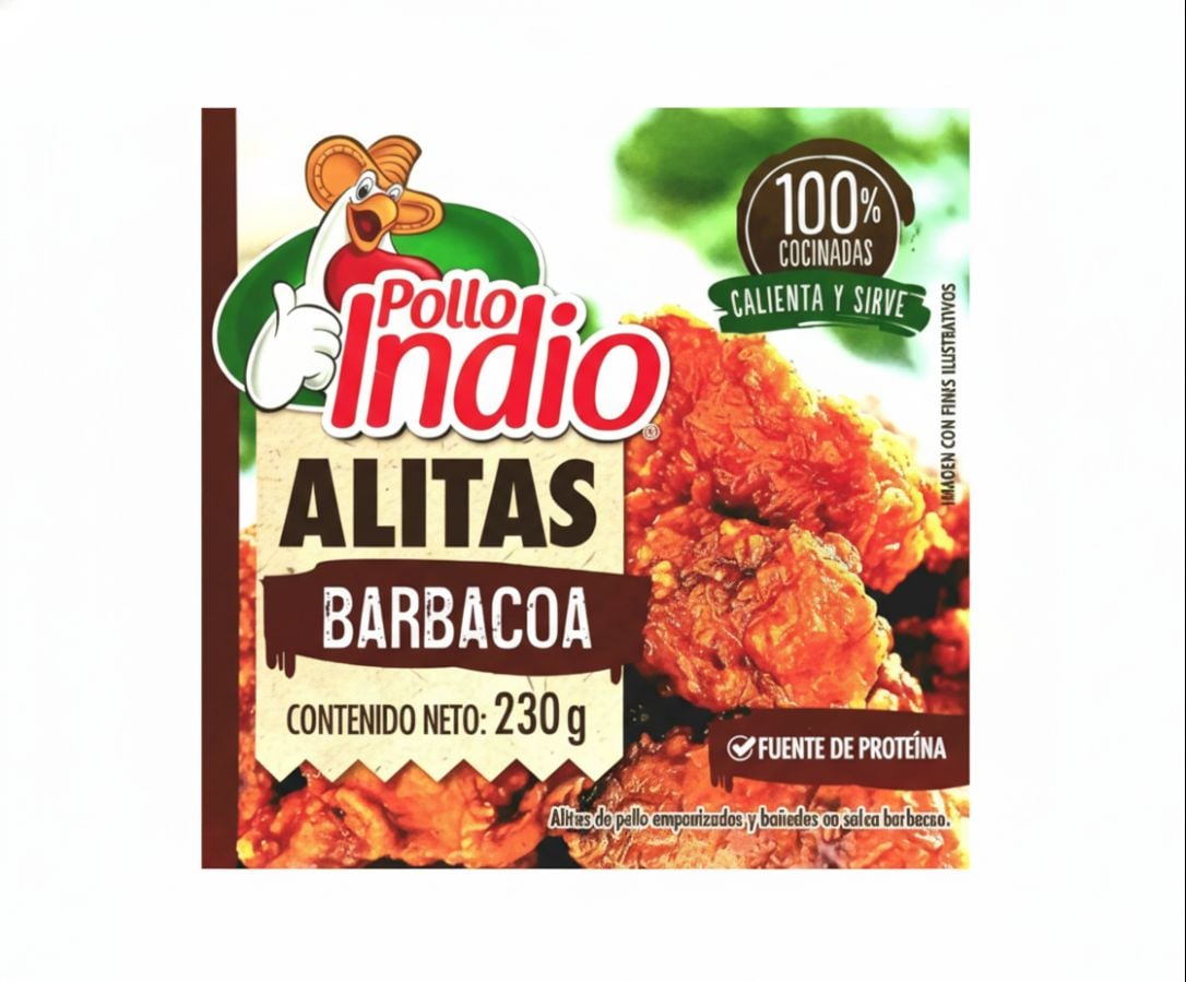 ALITAS BARBACOA POLLO IND 230g
