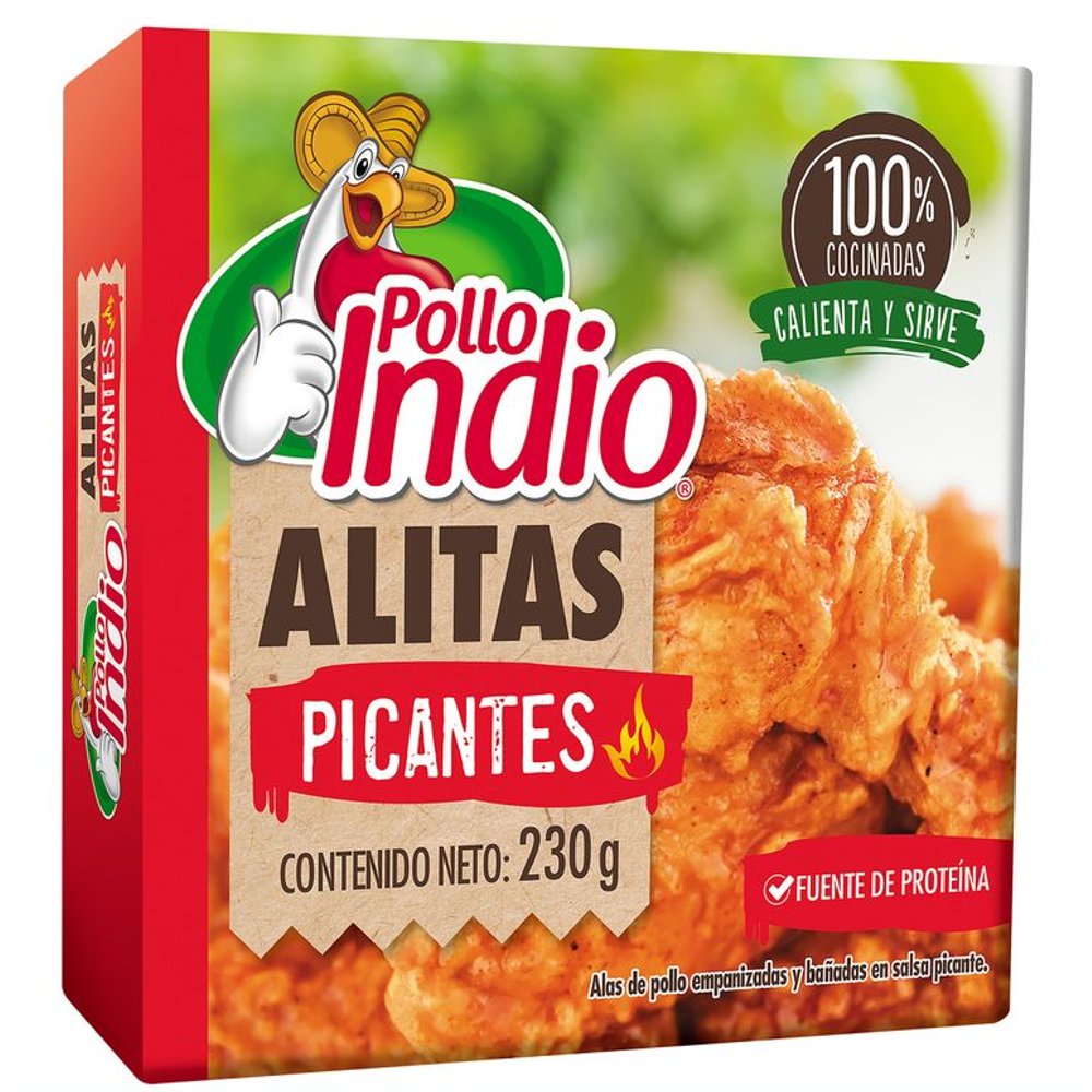 ALITAS PICANTES POLLO IND 230g