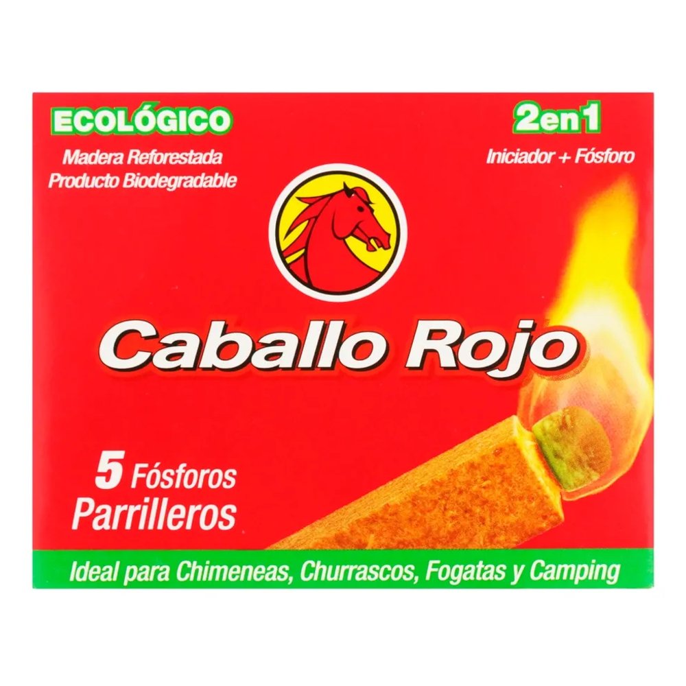 FOSFÓROS CABALLO ROJO PARRILLERO