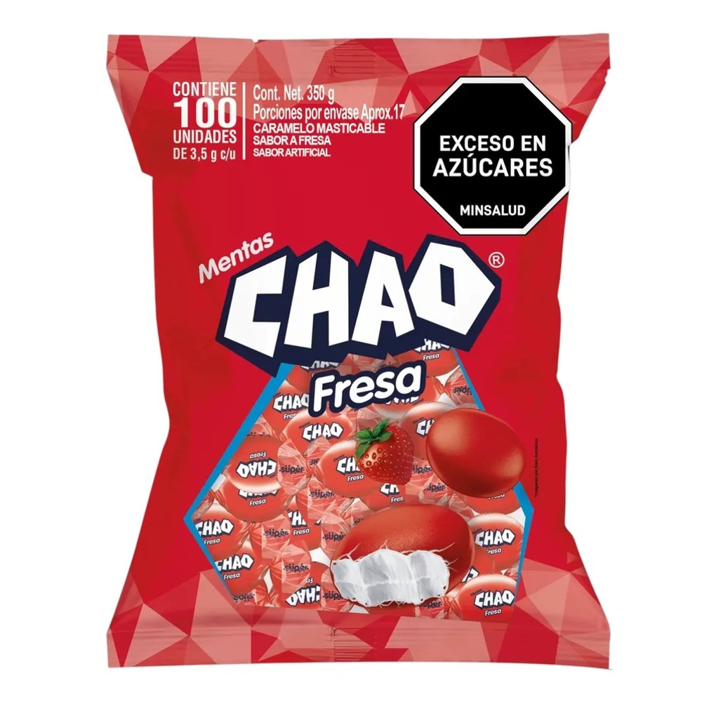 CARAMELOS CHAO FRESA
