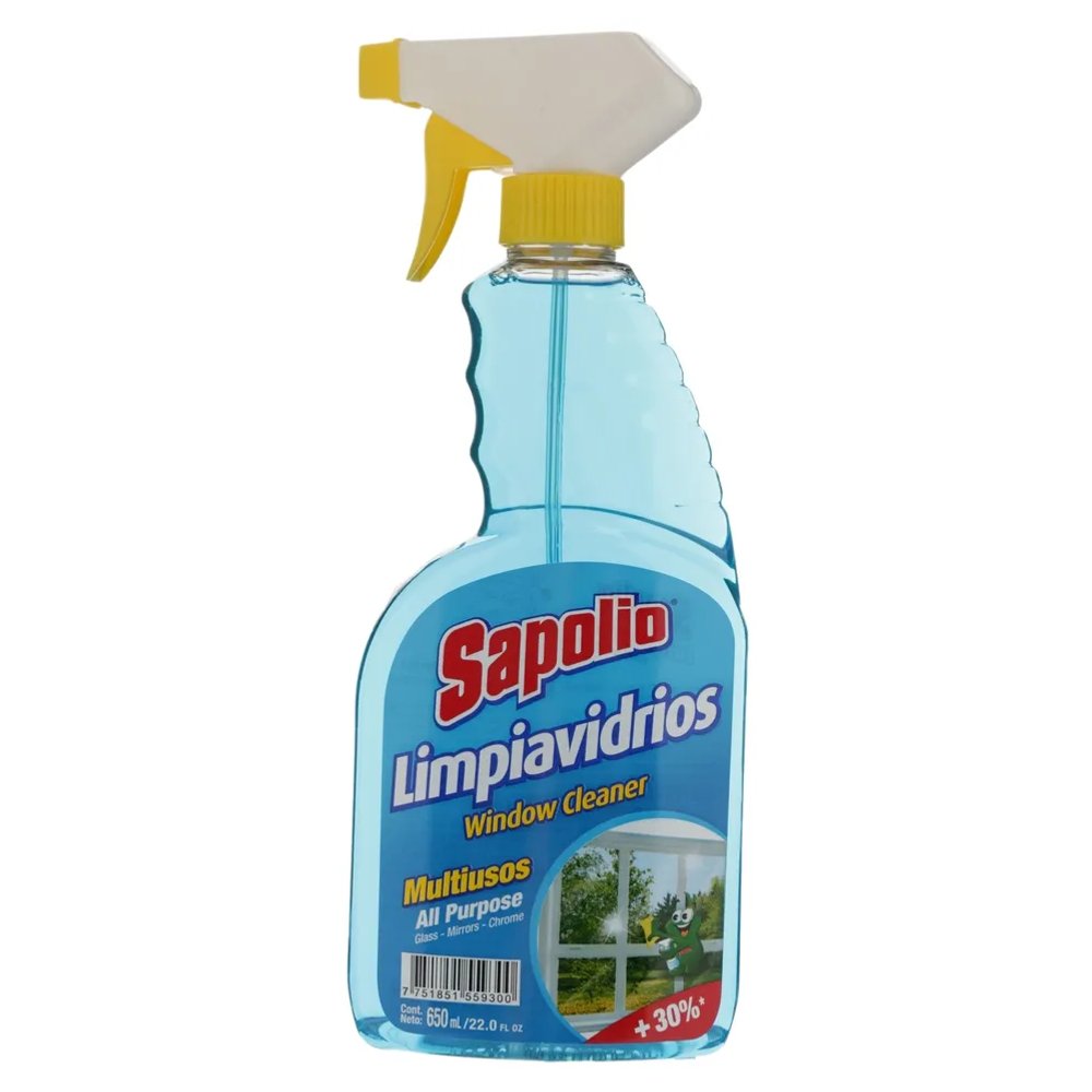 SAPOLIO LIMPIAVIDRIOS 650ml