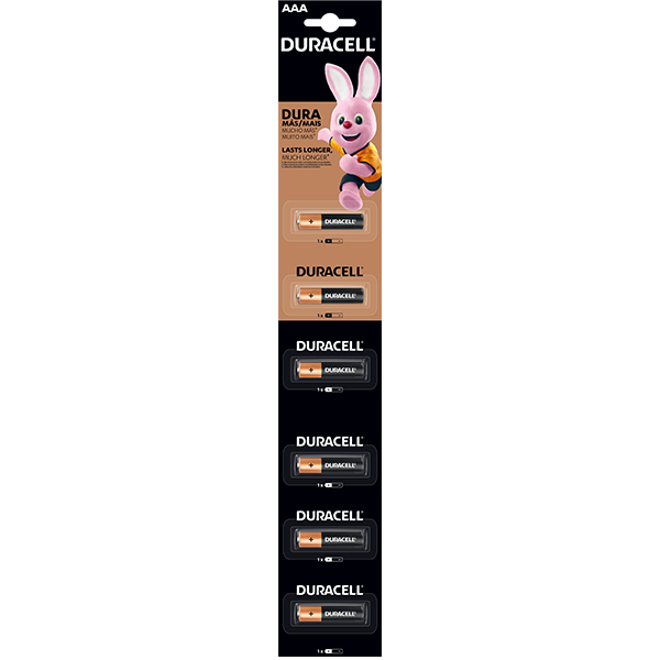 BATERÍA DURACELL AAA - 1U