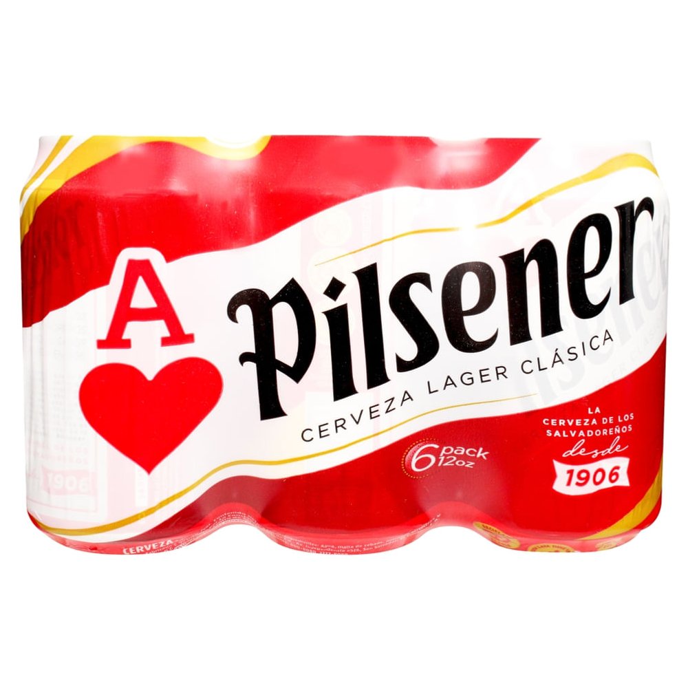 Six Pack Pilsener Lata 12 oz