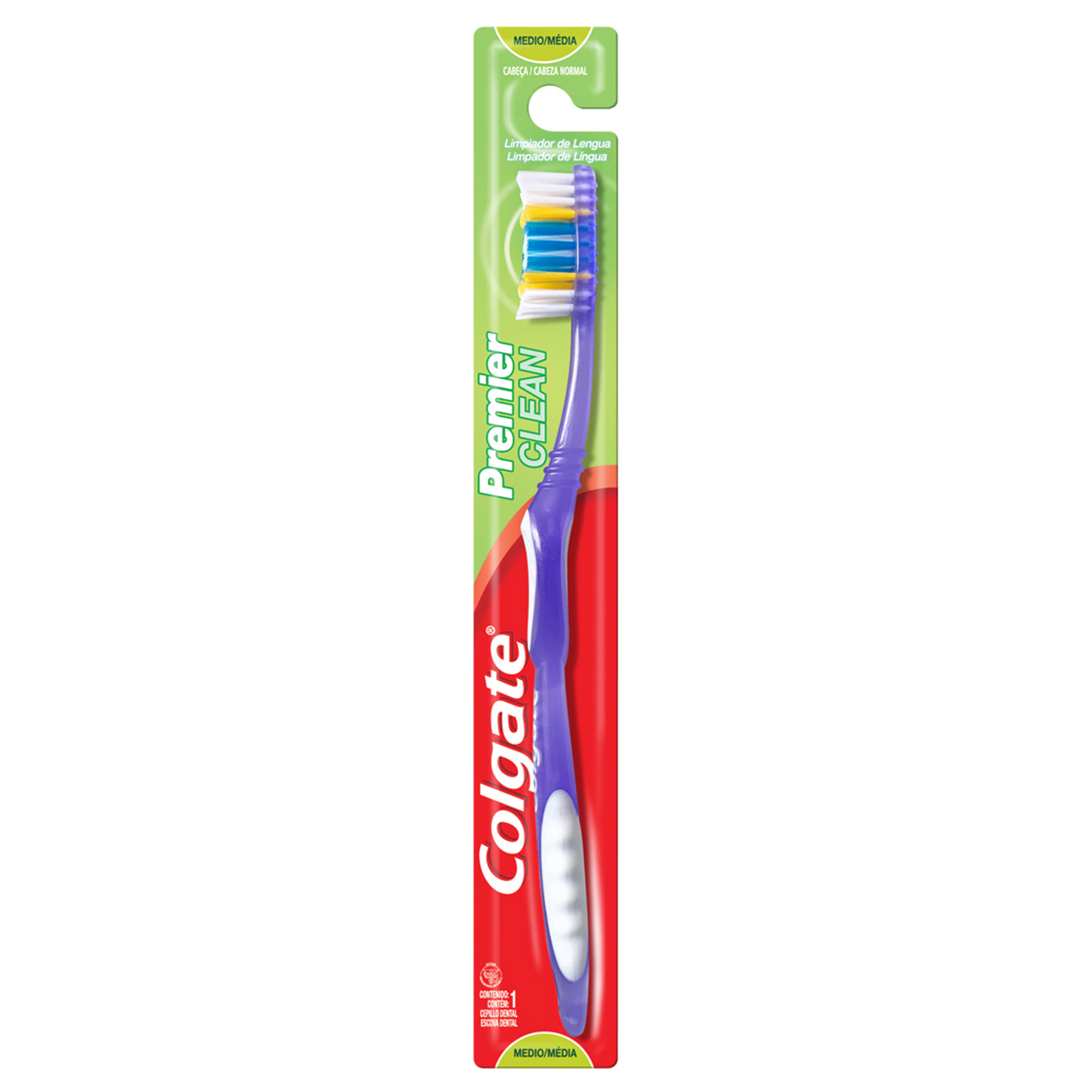 CEPILLO COLGATE PREMIER CLEAN CON CAPUCHON