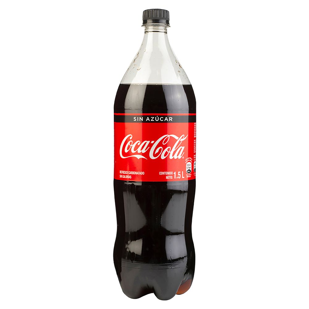 Coca Cola Sin Azúcar 1.5L