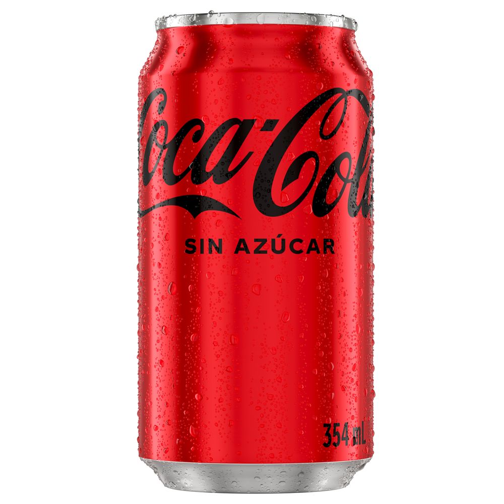 Coca Cola Sin Azúcar lata 354ml