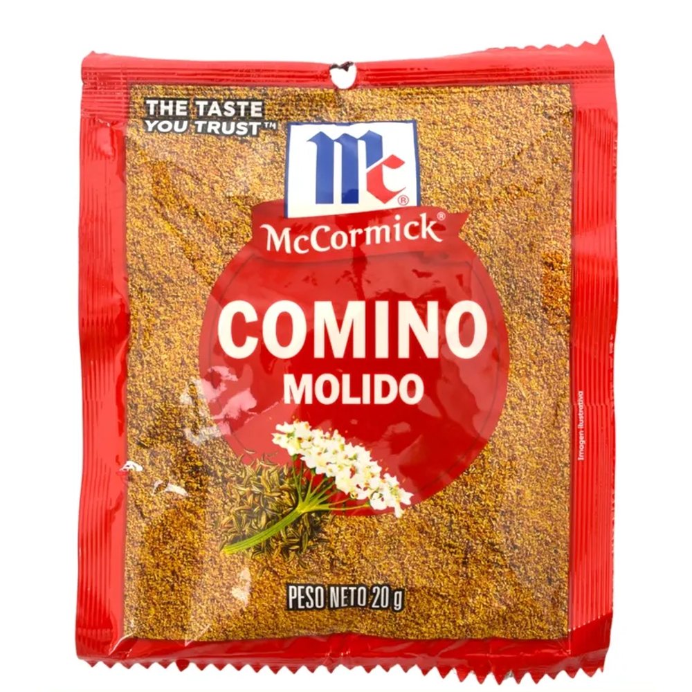 MCCORMICK COMINO MOLIDO 20g