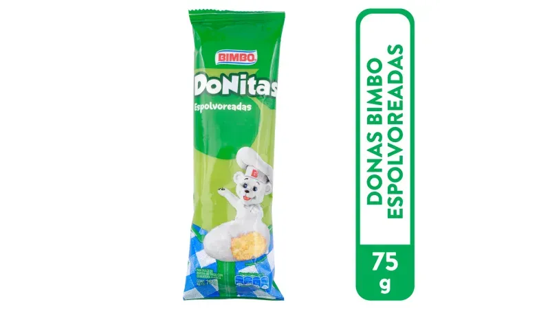 DONITAS ESPOLVOREADAS 75g