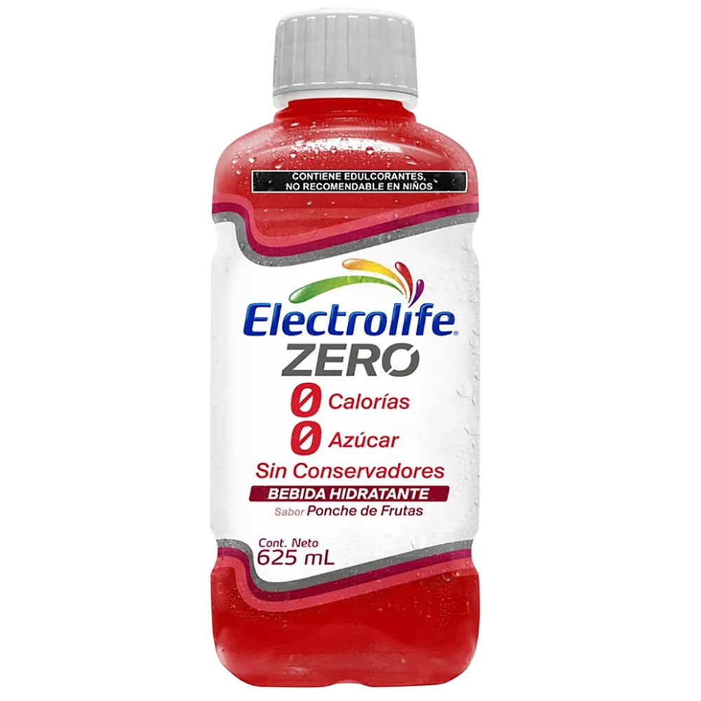 ELECTROLIFE ZERO PONCHE DE FRUTAS 625mL