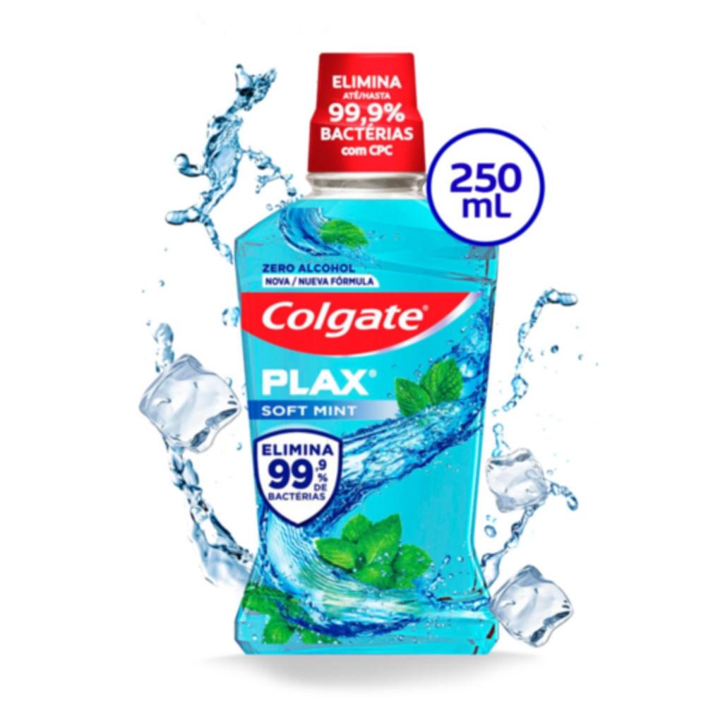 ENJUAGUE BUCAL COLGATE SOFT MINT 250mL