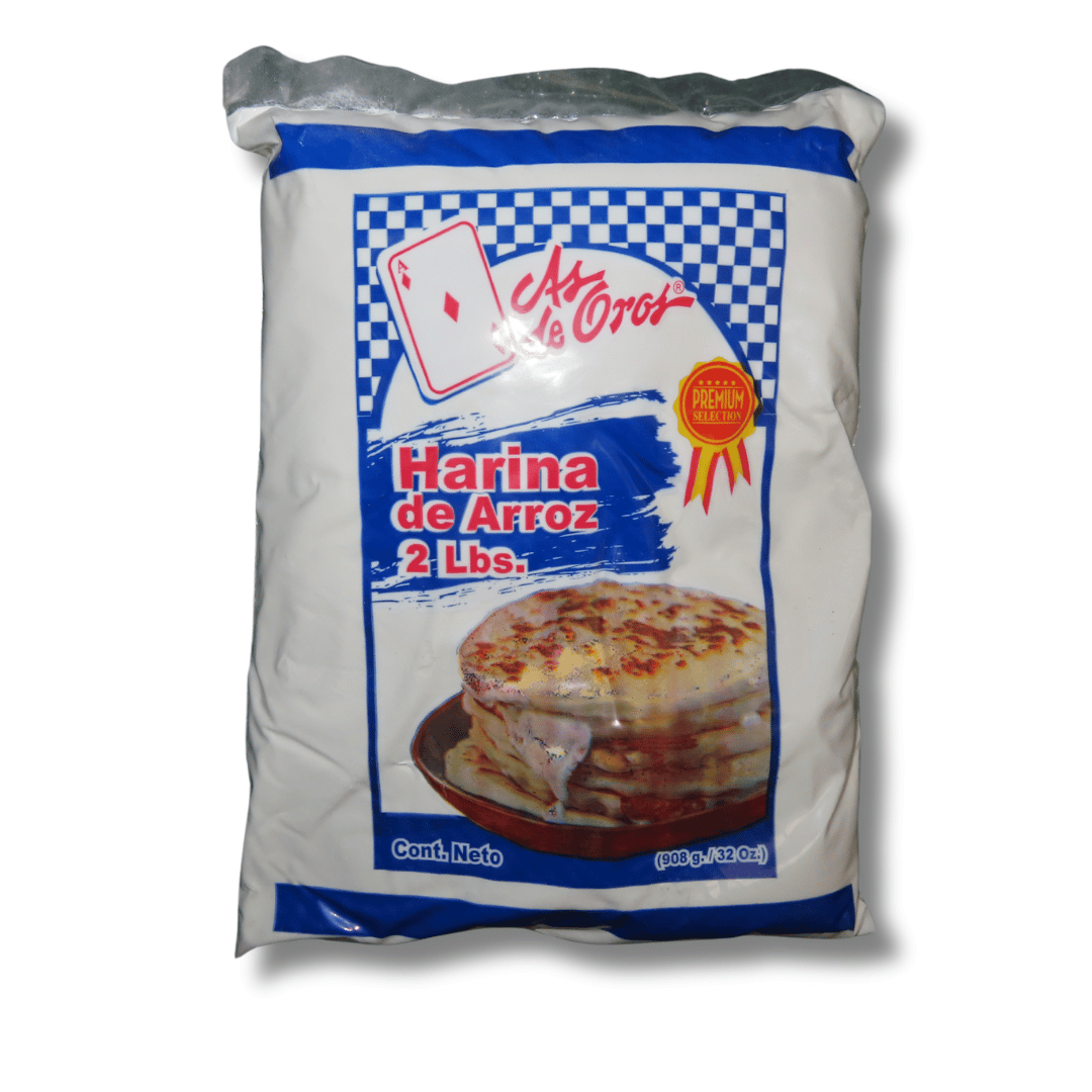 HARINA DE ARROZ 2LB AS DE OROS