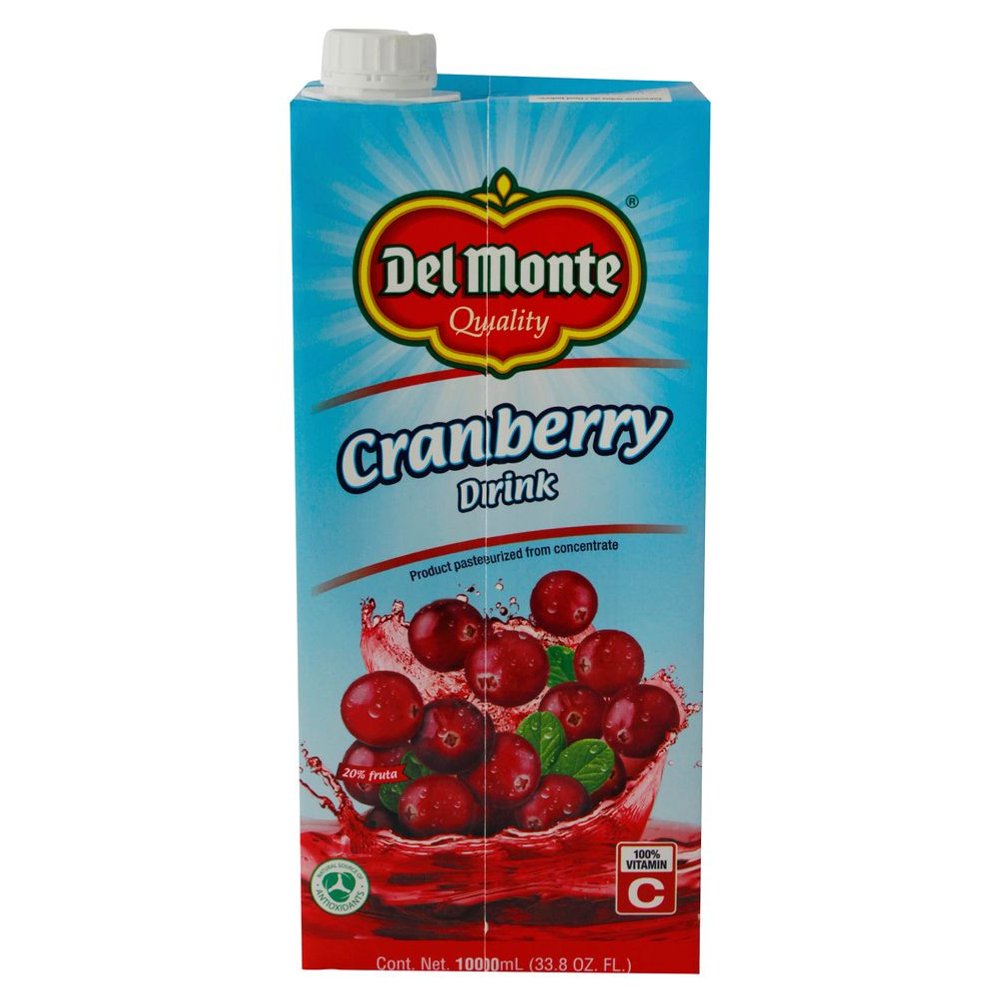 DEL MONTE BEB. DE ARANDANO 1L