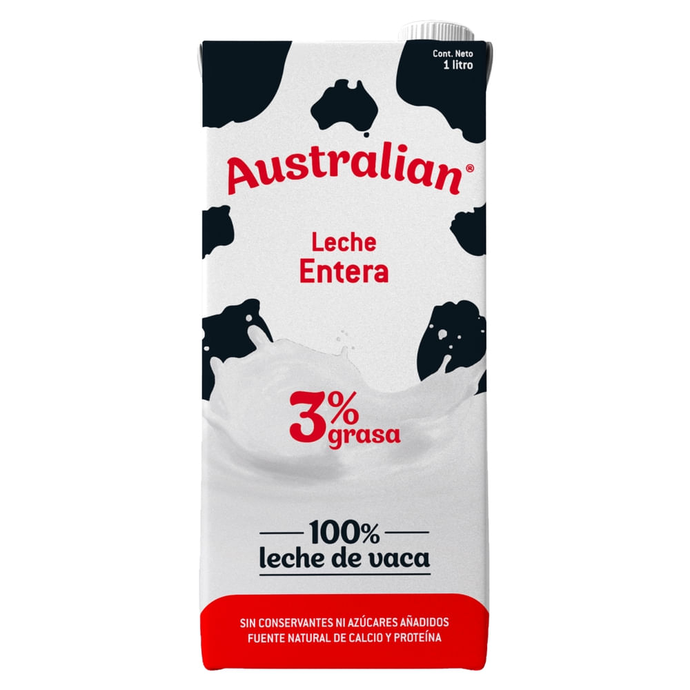 LECHE AUSTRALIAN ENTERA 1LT UHT
