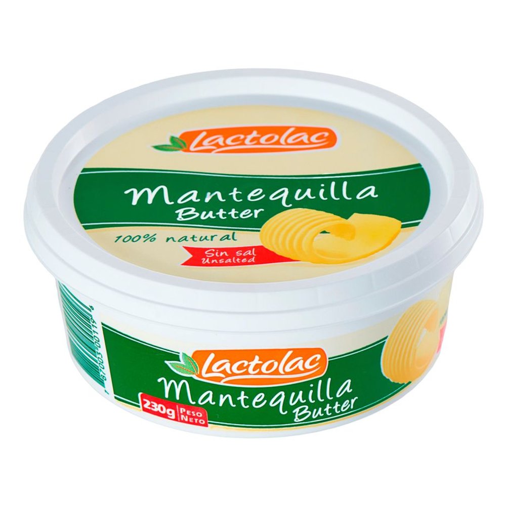 MANTEQUILLA LACTOLAC 230g