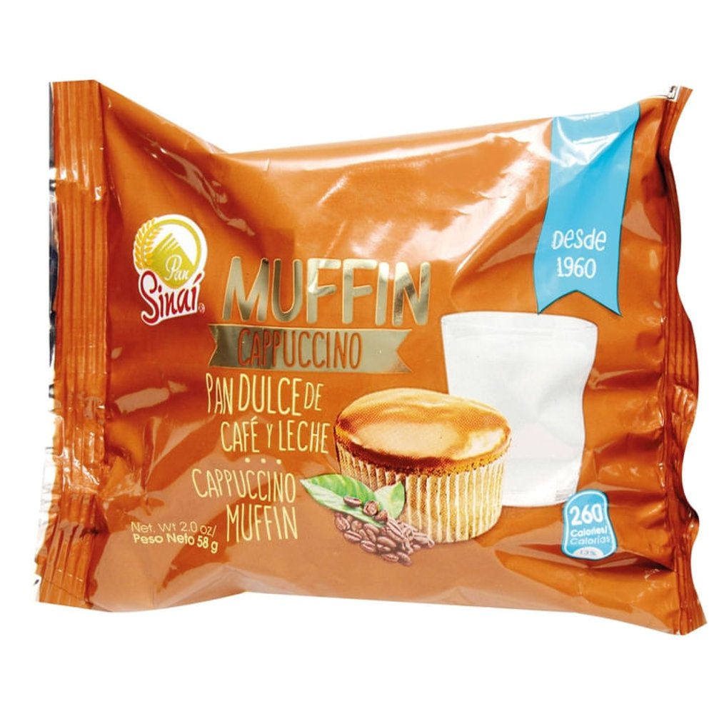 MUFFIN CAPPUCCINO SINAI 58g