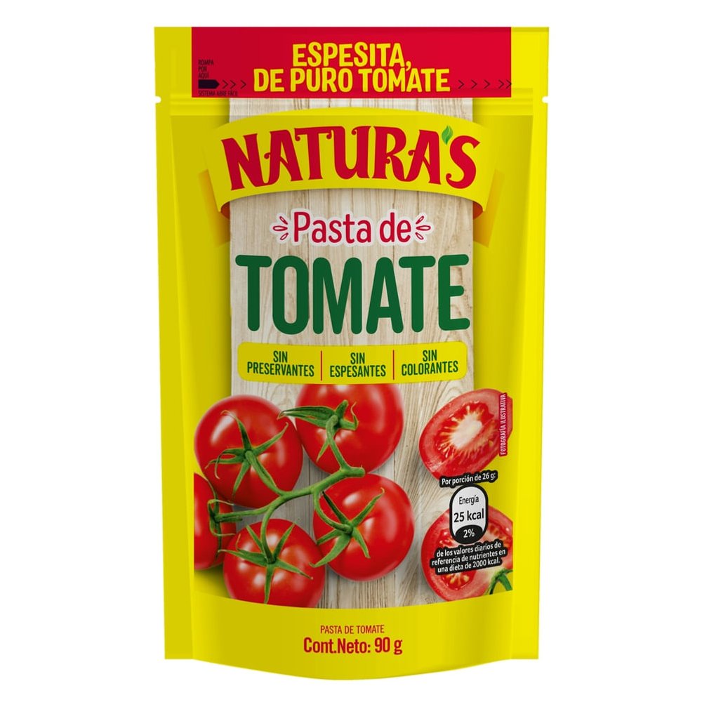 Naturas Pasta Tomate 90g
