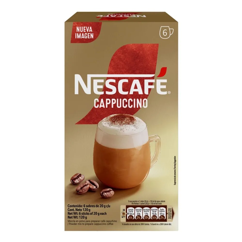 NESCAFÉ CAPPUCCINO 6x20g