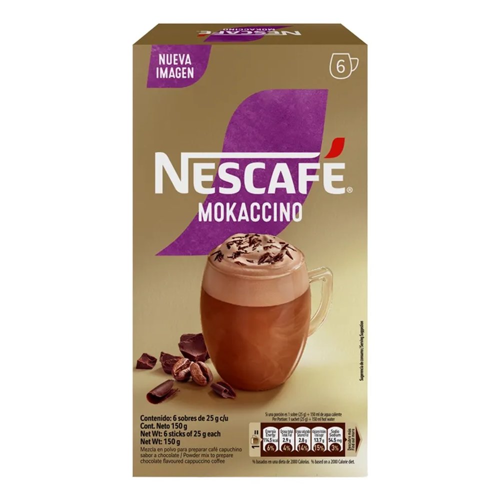 NESCAFÉ MOKKACCINO 6x25g