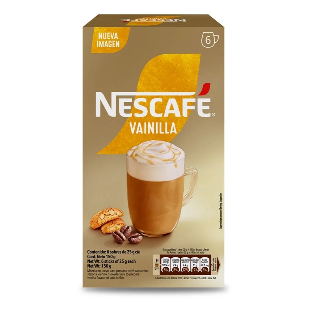 NESCAFÉ VAINILLA 6x25g