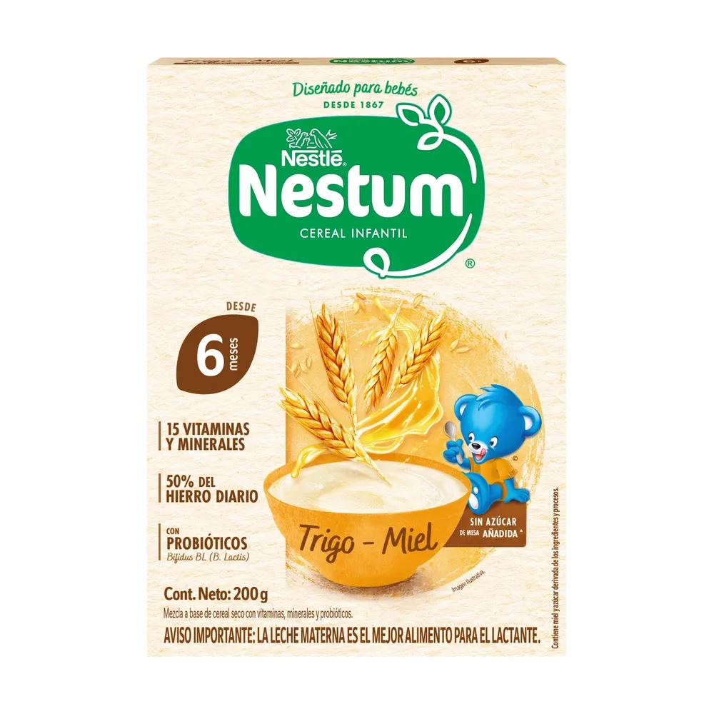 CER INFANTIL NESTUN TRIGO Y MIEL 200g