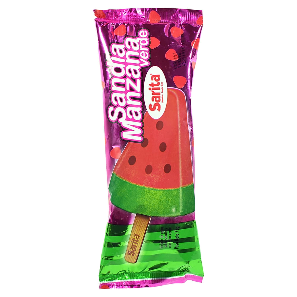 PALETA SANDIA MANZANA VERDE