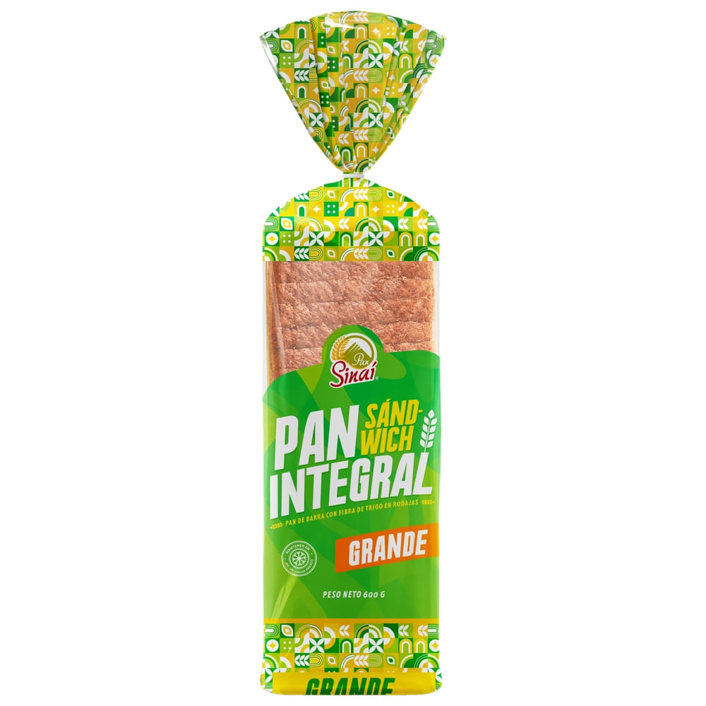 Pan Sandwich Integral Sinai 600g