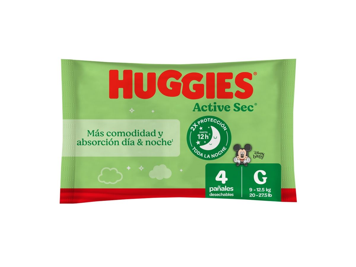 PAÑAL HUGGIES ACTSEC G 1x5
