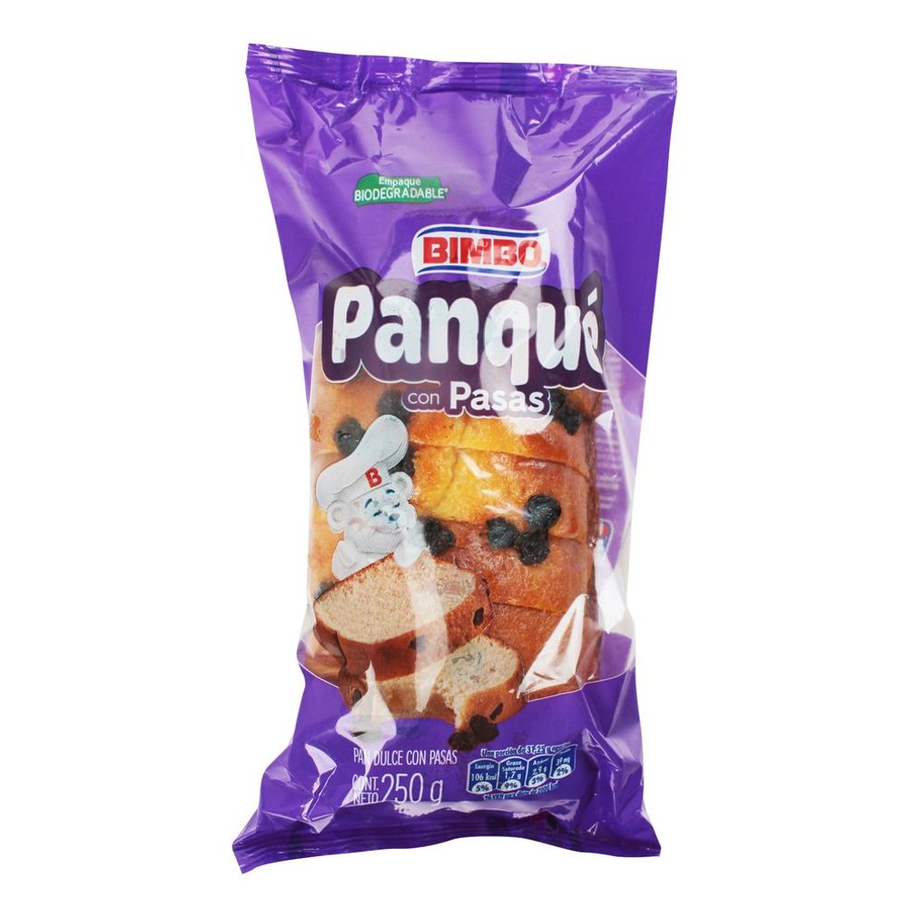 PANQUE PASAS 250g