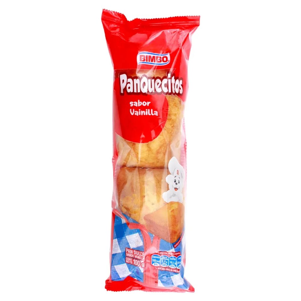PANQUECITOS DE VAINILLA 100G